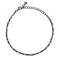 Bracciale Dilvdò TENNIS in Argento Zircone BRTCNMCOLOR - BRTCNMCOLOR